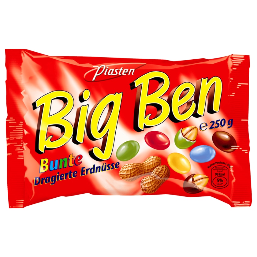 Piasten Big Ben Bunte Erdnüsse 250g